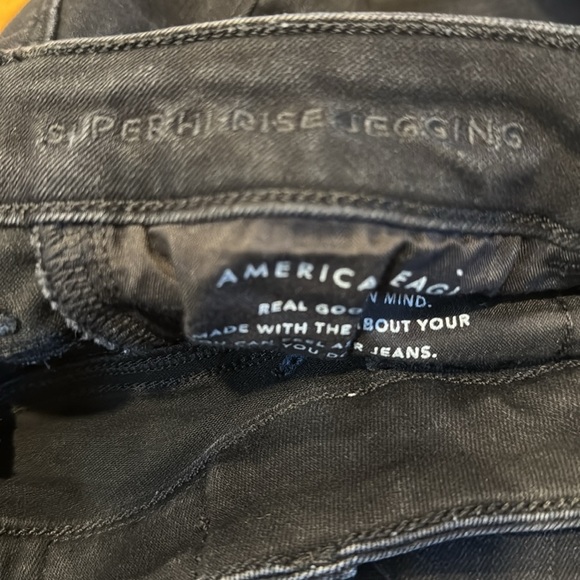American Eagle outfitters next level stretch super hi -rise jegging size 8 . - Picture 5 of 10